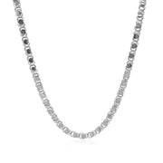 Bids.com 2.9mm 14k White Gold Heart Chain Necklaces
