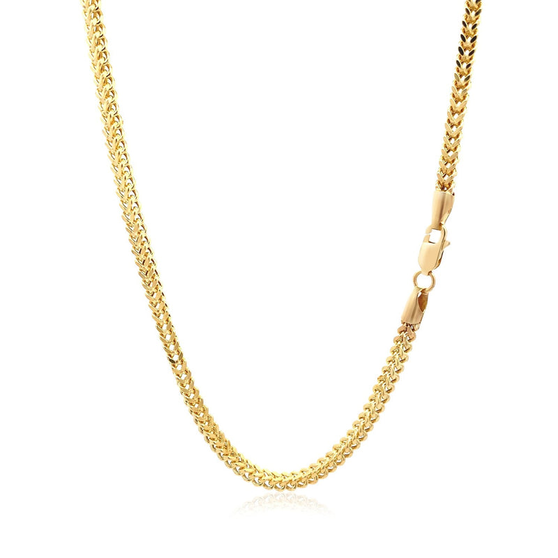 Bids.com 14k Yellow Gold Light Weight Wheat Chain (3.20 mm) Necklaces