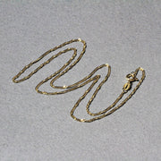 Bids.com 14k Yellow Gold Singapore Chain 1.5mm Necklaces