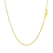 Bids.com 10k Yellow Gold Classic Box Chain 0.8mm Necklaces