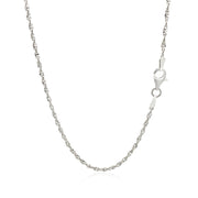 Bids.com Sterling Silver 2.0mm Singapore Style Chain Necklaces