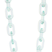 zeroUV Color Pop 30" Translucent Plastic Face Mask and Glasses Chain Sunglasses