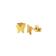 Bids.com 14k Yellow Gold Polished Butterfly Earrings Earrings