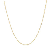 Bids.com 14k Yellow Gold Singapore Chain 0.6mm Necklaces