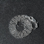 Bids.com 14k White Gold Diamond-Cut Bead Chain 1.0mm Necklaces