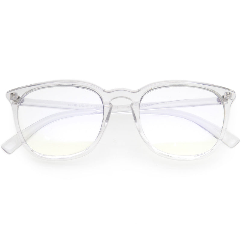 zeroUV Anti Blue Light Blocking Horn Rimmed Computer Glasses D233 Glasses / Sunglasses