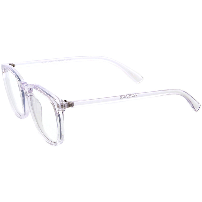 zeroUV Anti Blue Light Blocking Horn Rimmed Computer Glasses D233 Glasses / Sunglasses