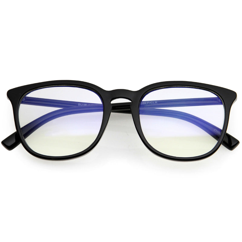 zeroUV Anti Blue Light Blocking Horn Rimmed Computer Glasses D233 Glasses / Sunglasses