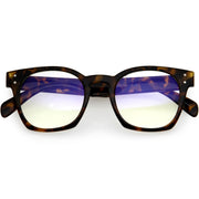 zeroUV Blue Light Filtering Horn Rimmed Square Computer Glasses D234 Glasses / Sunglasses