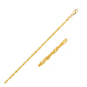 Bids.com 10k Yellow Gold Singapore Chain (1.80 mm) Necklaces