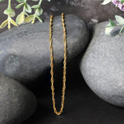 Bids.com 10k Yellow Gold Singapore Chain (1.80 mm) Necklaces