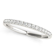 Bids.com 14k White Gold Diamond Scalloped Set Wedding Band (1/6 cttw) Rings