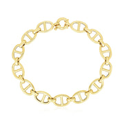 Bids.com 14k Yellow Gold High Polish Mariner Link Bracelet (8.8mm) Bracelets