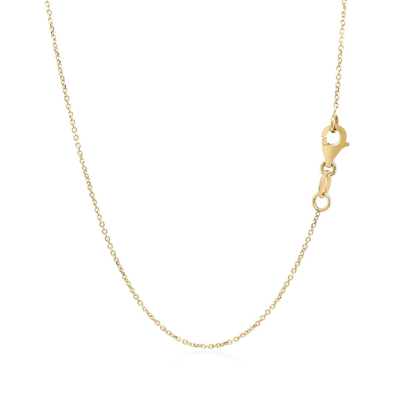 Bids.com 14k Yellow Gold Necklace with Interlocking Petite Rectangles Necklaces