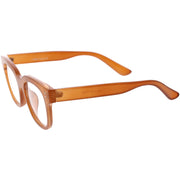 zeroUV Bold Thick Rimmed Square Clear Blue Light Glasses D283 Glasses