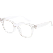 zeroUV Bold Thick Rimmed Square Clear Blue Light Glasses D283 Glasses
