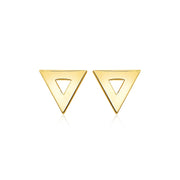 Bids.com 14k Yellow Gold Polished Open Triangle Post Earrings Earrings