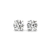 Bids.com 4 cttw Certified IGI Lab Grown Round Diamond Stud Earrings 14k White Gold (G/VS2) Earrings