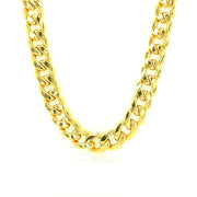 Bids.com 6.5mm 10k Yellow Gold Light Miami Cuban Chain Necklaces