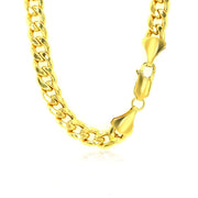 Bids.com 6.5mm 10k Yellow Gold Light Miami Cuban Chain Necklaces