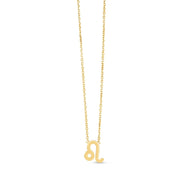 Bids.com 14K Yellow Gold Leo Necklace Necklaces