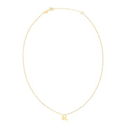 Bids.com 14K Yellow Gold Leo Necklace Necklaces