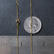 Bids.com 14k Tri-Color Gold Rosary Chain Necklace Necklaces