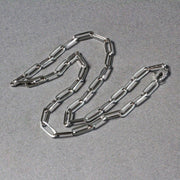 Bids.com 14k White Gold Bold Paperclip Chain (4.2 mm) Necklaces