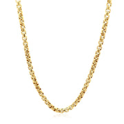 Bids.com 3.4mm 14k Yellow Gold Round Box Chain Necklaces