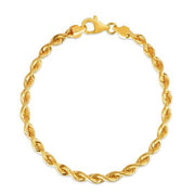 Bids.com Silk Rope Chain Bracelet in 14k Yellow Gold  (4.30 mm) Bracelets