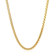 Bids.com 2.5mm 14k Yellow Gold Semi Solid Box Chain Necklaces