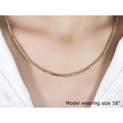 Bids.com 2.5mm 14k Yellow Gold Semi Solid Box Chain Necklaces