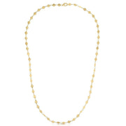 Bids.com 14k Yellow Gold Necklace with Polished Circles Necklaces