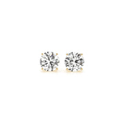 Bids.com 1 1/2 cttw Certified IGI Lab Grown Round Diamond Stud Earrings 14k Yellow Gold (G/VS2) Earrings