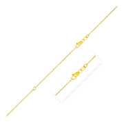 Bids.com Extendable Cable Chain in 14k Yellow Gold (0.8mm) Necklaces