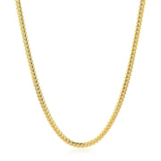 Bids.com 2.6mm 14k Yellow Gold Classic Solid Miami Cuban Chain Necklaces
