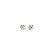 Bids.com 1/2 cttw Lab Grown Round Diamond Stud Earrings 14k Yellow Gold (G/VS2) Earrings