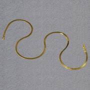 Bids.com Imperial Herringbone Chain in 10k Yellow Gold (2.80 mm) Necklaces