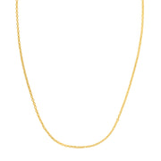 Bids.com Double Extendable Cable Chain in 14k Yellow Gold (1.40 mm) Necklaces