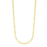 Bids.com 14k Yellow Gold Cable Chain Style Polished Necklace Necklaces
