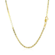 Bids.com 10k Yellow Gold Mariner Link Chain 1.7mm Necklaces