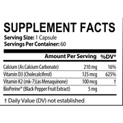 Energi Nutrition D3+K2 Supplement