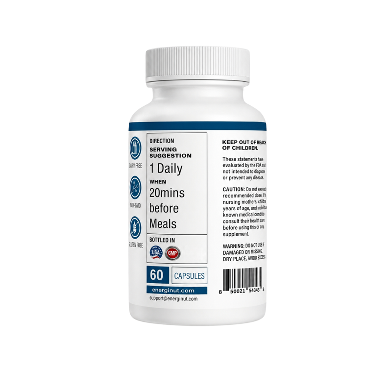 Energi Nutrition D3+K2 Capsules Lavender