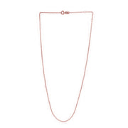 Bids.com Adjustable Cable Chain in 14k Rose Gold (0.97 mm) Necklaces