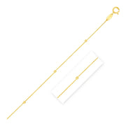 Bids.com Bead Links Pendant Chain in 14k Yellow Gold (1.5mm) Necklaces