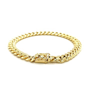 Bids.com 10k Yellow Gold Semi Solid Miami Cuban Bracelet (7.20 mm) Bracelets