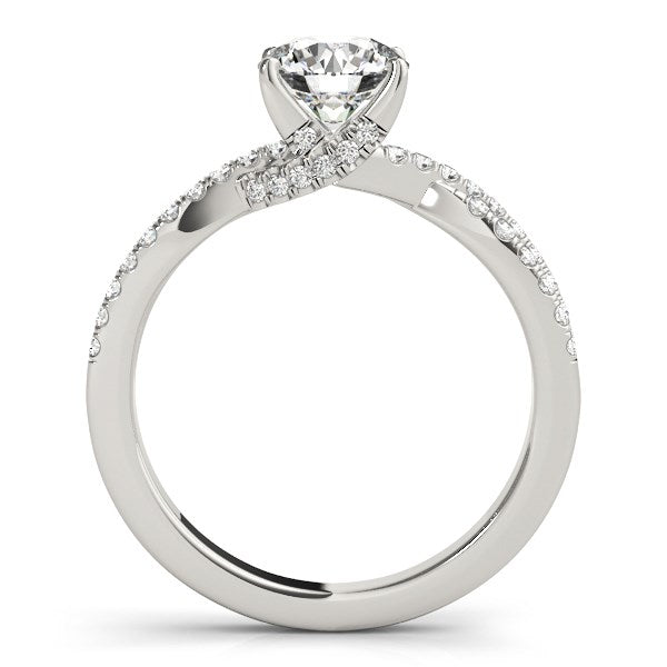Bids.com 14k White Gold Fancy Prong Split Shank Diamond Engagement Ring (1 1/4 cttw) Rings