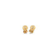 Bids.com 14k Yellow Gold Round Stud Earrings (6.0 mm) Earrings