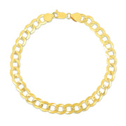 Bids.com 7.0mm 10k Yellow Gold Curb Bracelet Bracelets