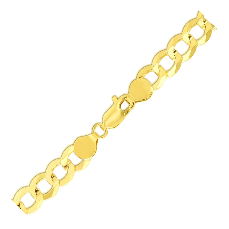 Bids.com 7.0mm 10k Yellow Gold Curb Bracelet Bracelets
